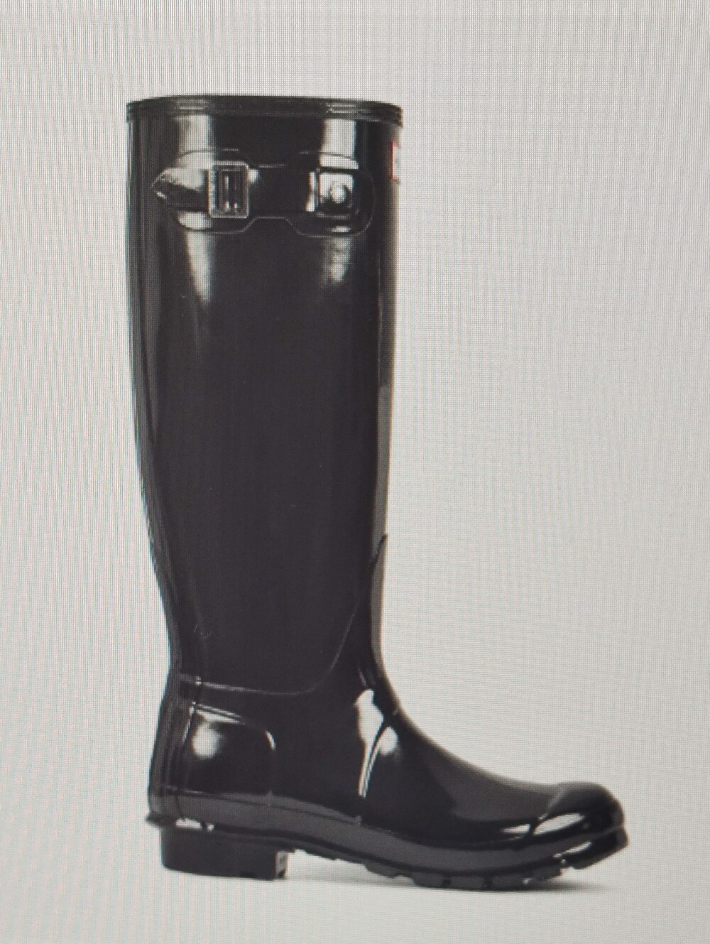 Hunter Gloss Black Tall Rain Boots